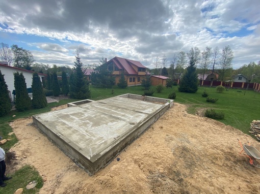 18.05.23 ход работ: монтаж фундамента в Московской области