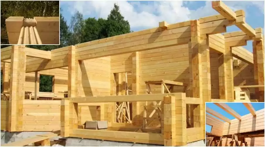 Строительство из клееного бруса своими руками из домокомплекта — Укрбио