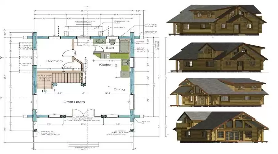 Как правильно спроектировать деревянный дом?