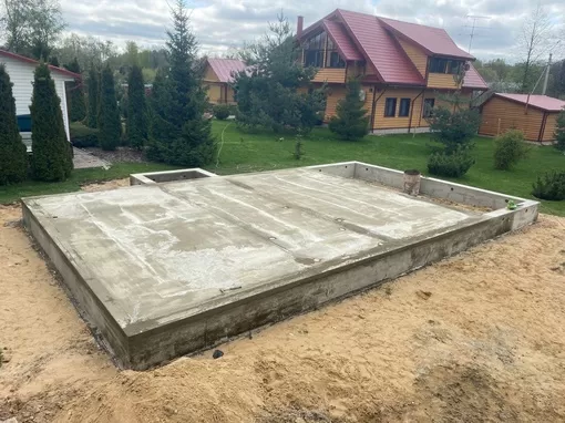 18.05.23 ход работ: монтаж фундамента в Московской области